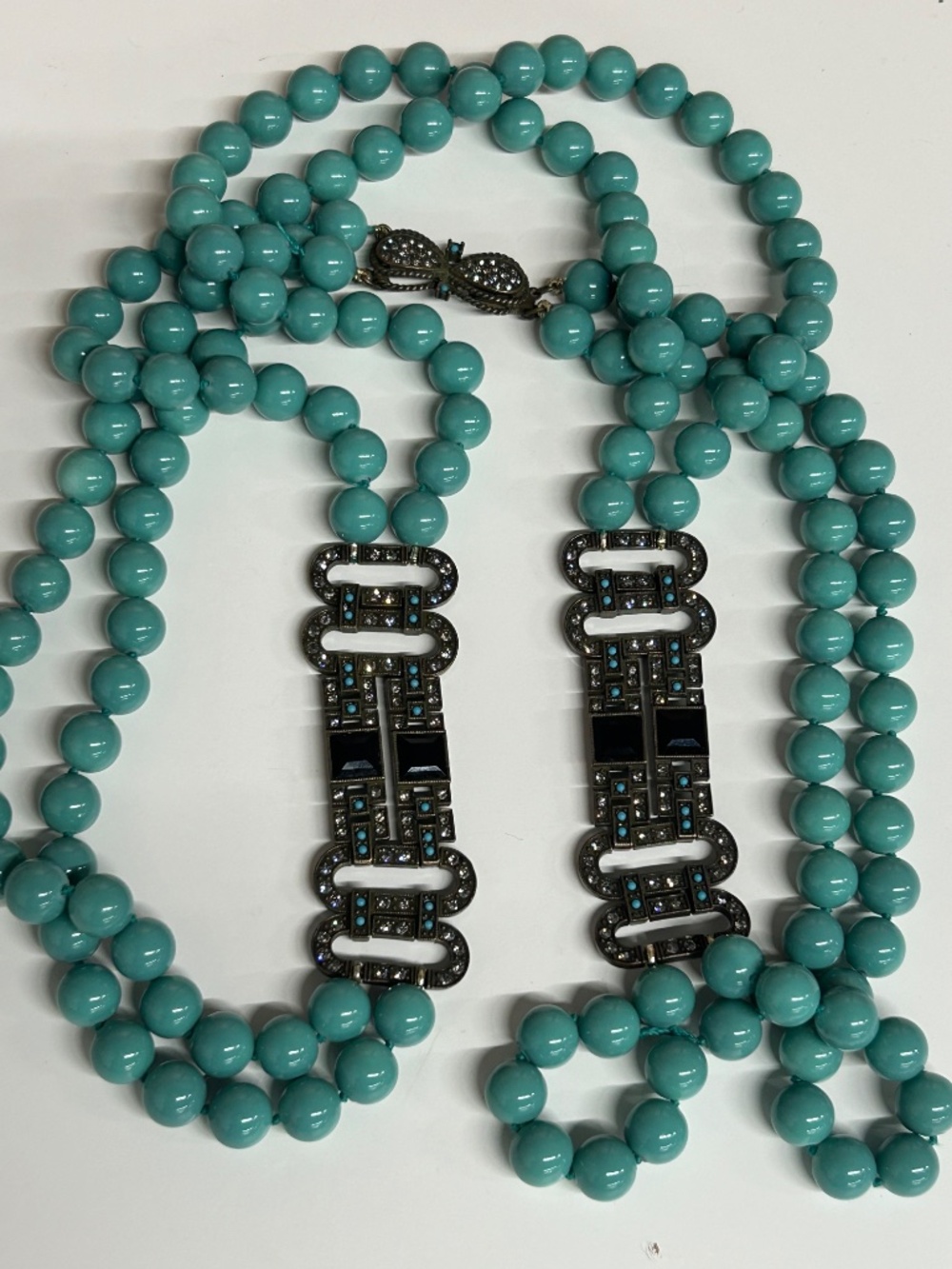 Heidi Daus Gatsby Deco statement necklace - Picture 7 of 11